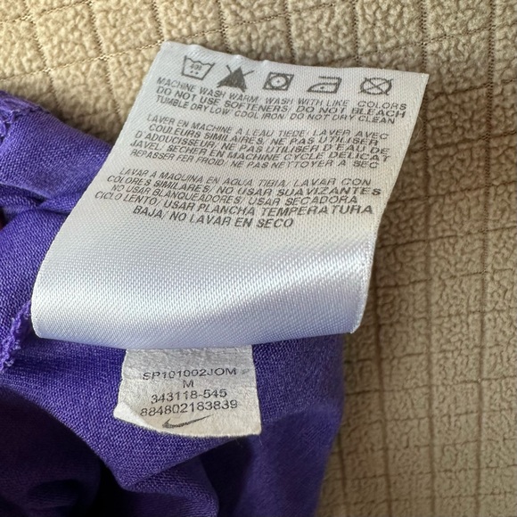 Nike Dri-Fit T Shirt Womens M Short Sleeve Moisture Wicking Stretch Scoop Neck - Picture 7 of 10